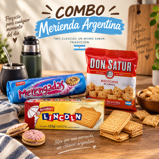 Combo Merienda Argentina