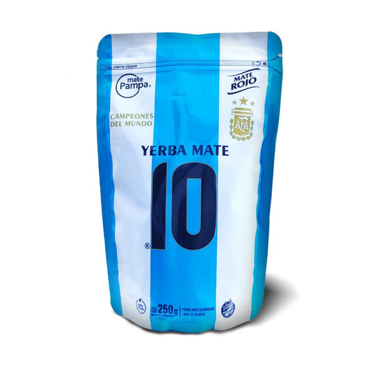 Paquete de yerba mate selección argentina marca Mate Rojo. Tango Foods Caribe 250g – Panamá
